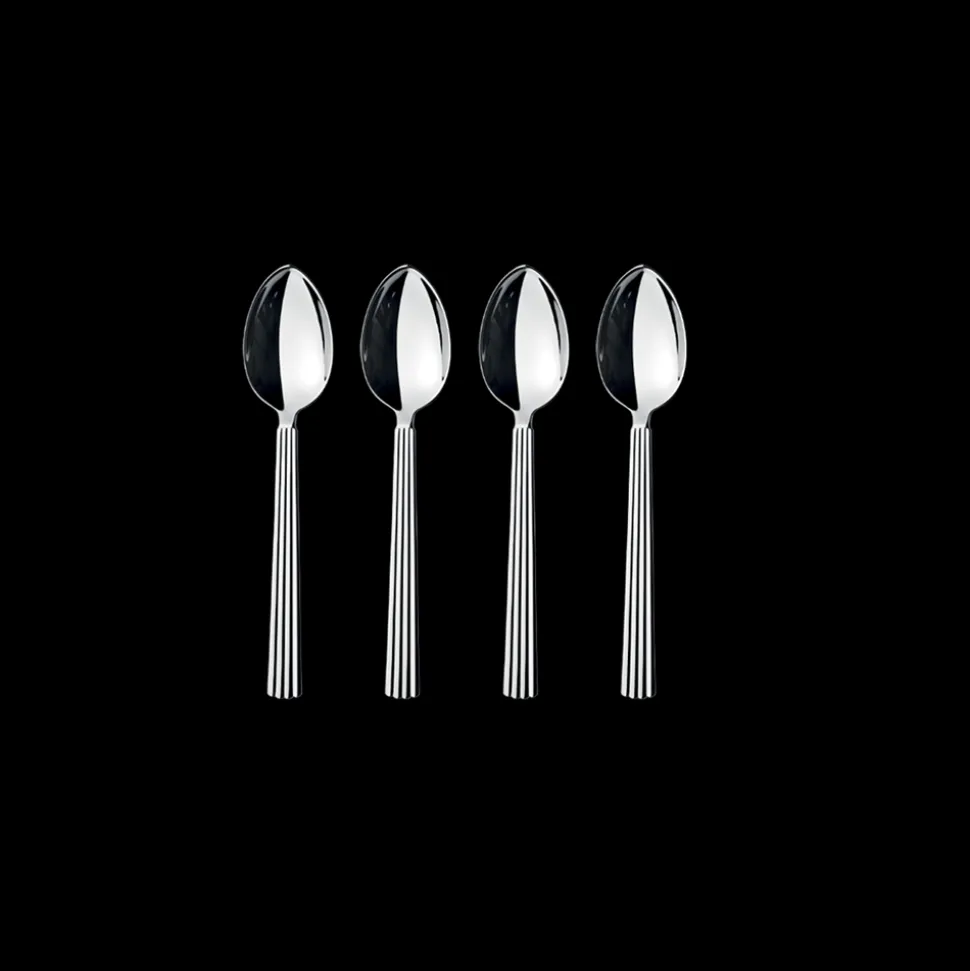 Bernadotte Dessertskeer, Rustfrit Stål, 4 Dele