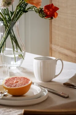 Bernadotte Desserttallerken, Hvid, Ø17 cm