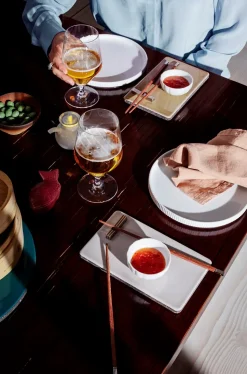 Bernadotte 2-pak Skål, Hvid, Ø7,4 cm