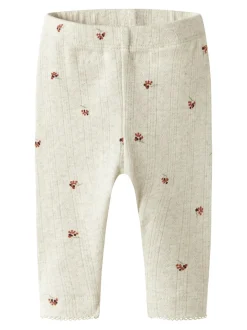 Berries Leggings, Peyote Melange, 74 cm