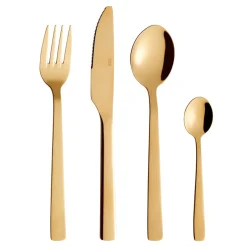 Bestiksæt, Guld, 16 Dele