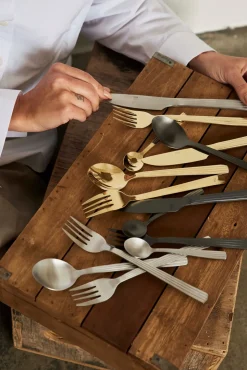 Bestiksæt, Mat Stål, 16 Dele