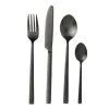 Bestiksæt, Sort Satin, 16 Dele