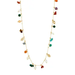 Between Halskæde, Gold Plated, 38+12 cm