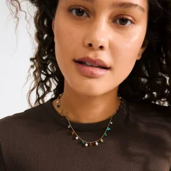 Between Halskæde, Gold Plated, 38+12 cm