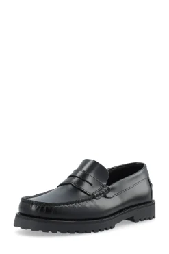 BIAGreg Penny Loafers, Black, 45