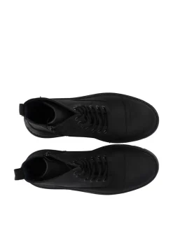 BIAJeff Lace Up Støvler, Black, 44