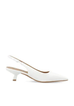 BIAKirstin Kitten Heel Slingback, Off White, 39