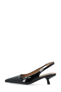 BIAKirstin Kitten Heel Slingback, Black, 39