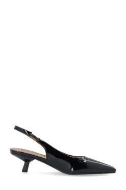 BIAKirstin Kitten Heel Slingback, Black, 39