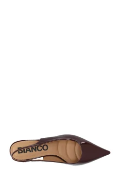 BIAKirstin Kitten Heel Slingback, Burgundy, 38