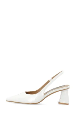 BIAMaralyn Slingback Højhælede Sko, Off White, 39