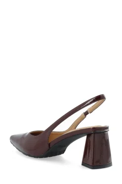 BIAMaralyn Slingback Højhælede Sko, Burgundy, 39