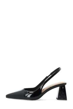 BIAMaralyn Slingback Højhælede Sko, Black, 39