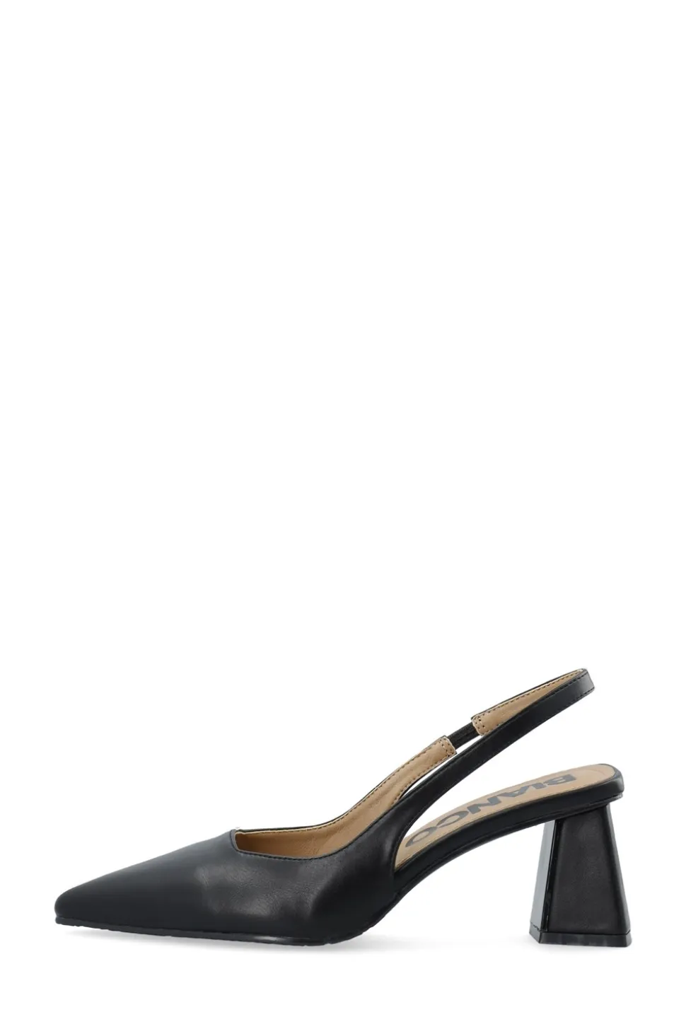 BIAMaralyn Slingback Højhælede Sko, Black, 38