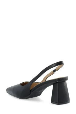 BIAMaralyn Slingback Højhælede Sko, Black, 38