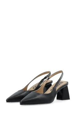 BIAMaralyn Slingback Højhælede Sko, Black, 38