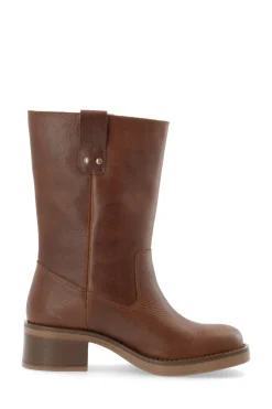 BIAMary Mid Pull On Støvler, Cognac, 40