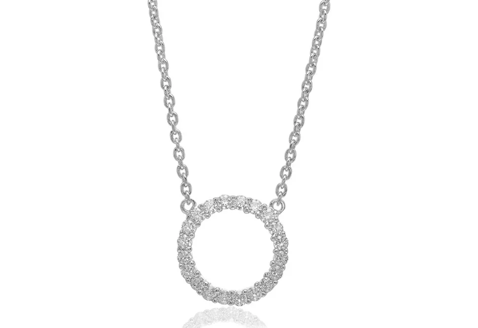 Biella Grande Halskæde, Sølv, 45 cm