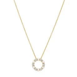 Biella Perla Halskæde, Gold Plated