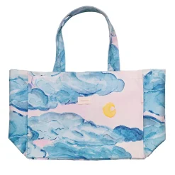 Big Canvas Totebag, Moonshine Rose