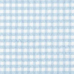 Bæk&Bølge Sengelinned, Lyseblå/ Hvid, 140x200 cm