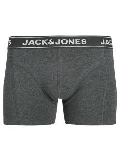 Black Friday 5-pak Trunks, Dark Grey Melange, XL