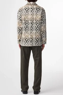 Blaze 5002 Overshirt, Ecru Multi, XXL