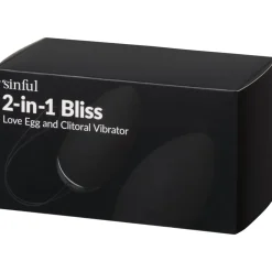 Bliss Love 2-I-1 Æg og Klitoris Vibrator