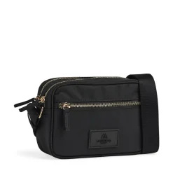 Block Crossbody, Black/Gold