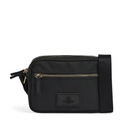 Block Crossbody, Black/Gold