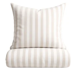 Blok Strib Sengelinned, Sand, 140x220 cm