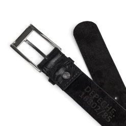 Bælte, Black Croco, 95 cm