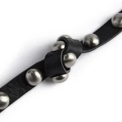 Bælte, Black/Amr Silver, 95 cm