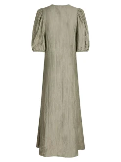 Bobbie Crepe Kjole, Smoke Green, 34