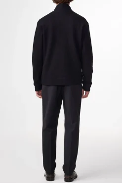 Boiled Full Zip Hybridjakke, Black, XXL