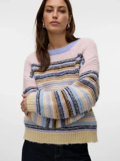 Bonbon Striktrøje, Baby Lavender, M