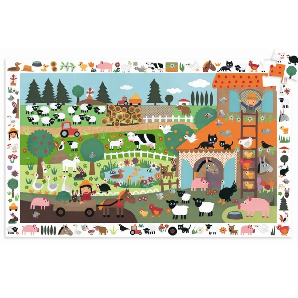 Bondegård Puslespil, 35 Brikker