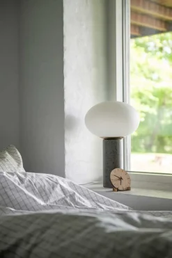 Bord- & Vægur, Light Oak/Black, Ø12 cm