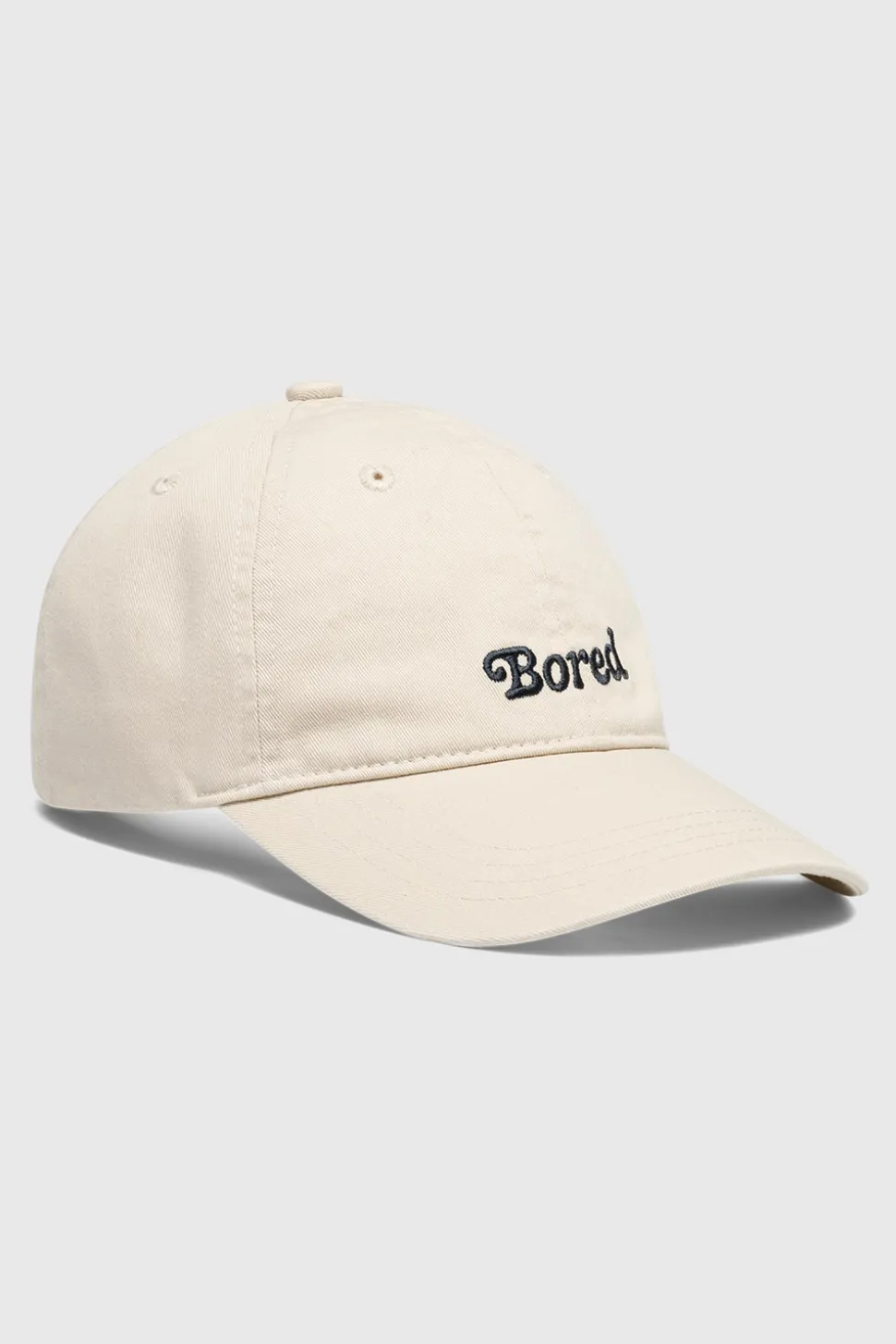 Bored Embroidery Cap, Soft Sand