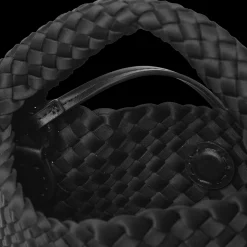 Braided Håndtaske, Black