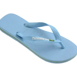 Brazil Logo Sandaler, Blue Lavender/White, 37/38