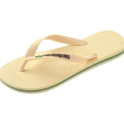 Brazil Logo Sandaler, Buttercream, 37/38
