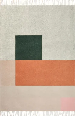 Brick Plaid, Brick, 125x190 cm