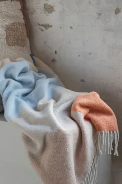 Brick Plaid, Light Yellow, 125x190 cm