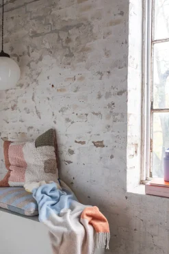 Brick Plaid, Light Yellow, 125x190 cm