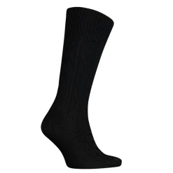 Cable Strømper, Black, 39-42