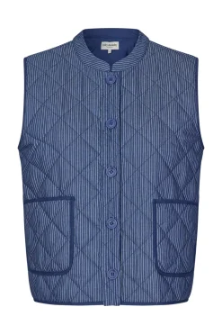 CairoLL Quilted Vest, Dark Blue, M