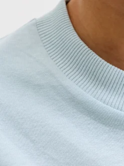 Caleb Varsitu O-Neck T-shirt, Celestial Blue, 164 cm