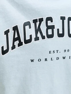 Caleb Varsitu O-Neck T-shirt, Celestial Blue, 164 cm